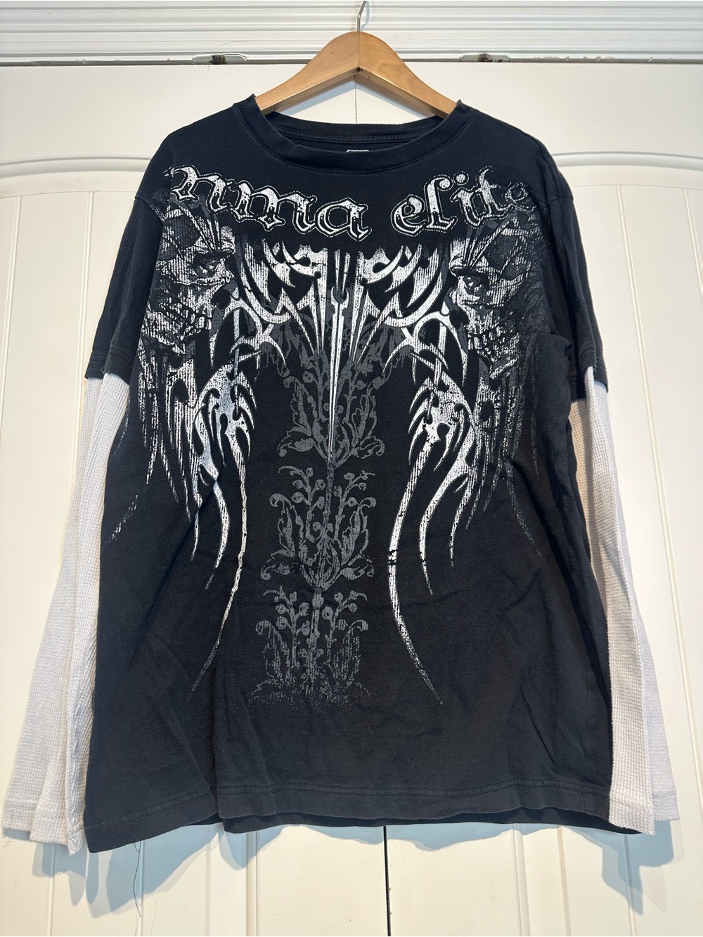 MMA Elite Long Sleeve Shirt Size L
